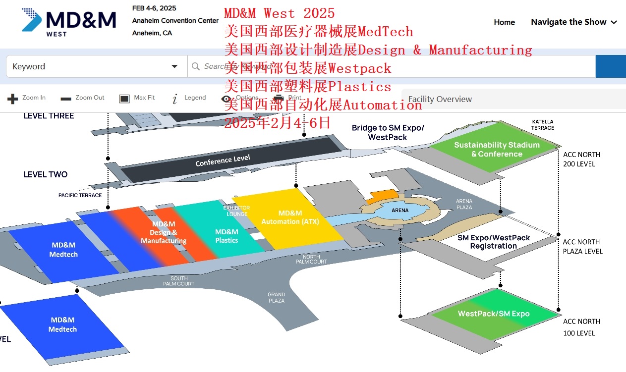 2025年美国安纳海姆西部医疗器械展MD&M West 2025 MedTech